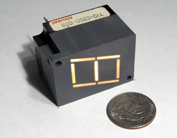 Dialight 710-0300-009 Incandescent Display