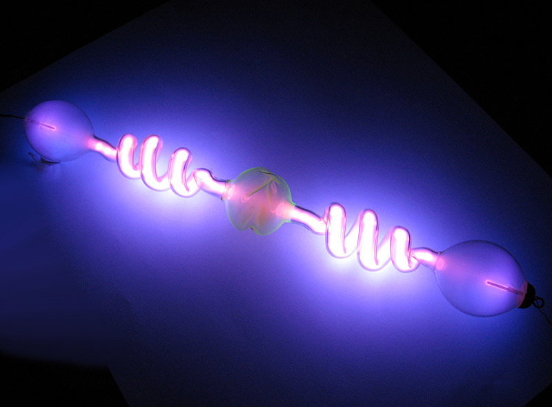 Geissler Tube with Spirals