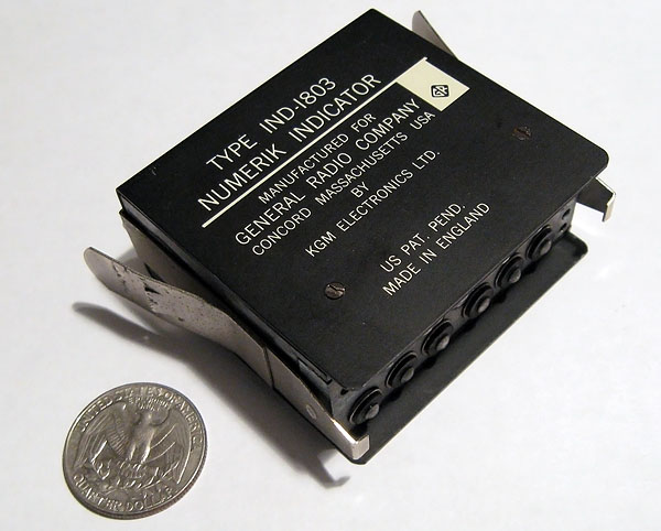 General Radio IND-1803 Edge Lit Display