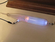 Crookes Mineral Tube with Calcite 