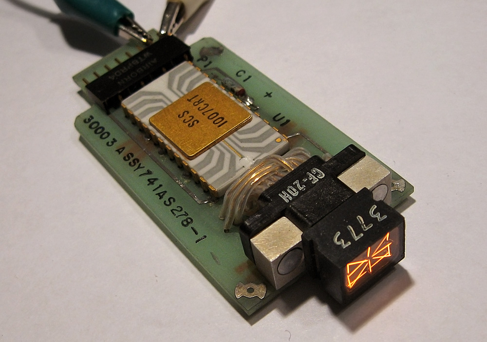 Pinlite 0-65 Alphanumeric Minitron Display