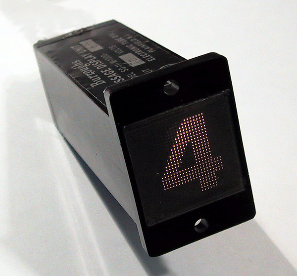 Burroughs SD-11 Incandescent Display