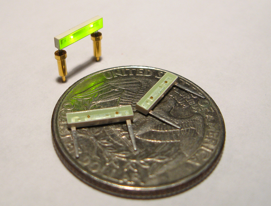 CBI 1X2 GREEN RA LED