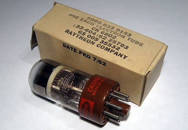 Raytheon CK6802 Dekatron Tube