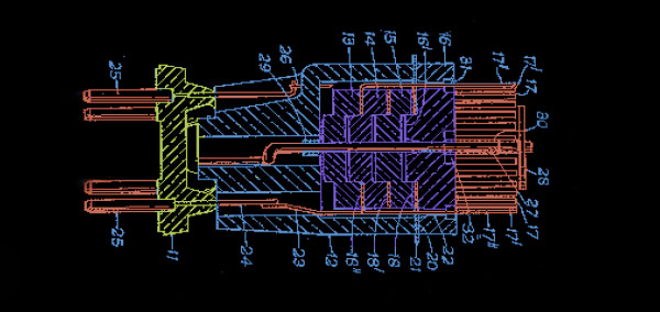 Ericsson GC10/2P Dekatron Diagram