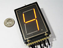 NEO5000 Gas Discharge Display (Unknown Mfr.) Panaplex Nixie Display