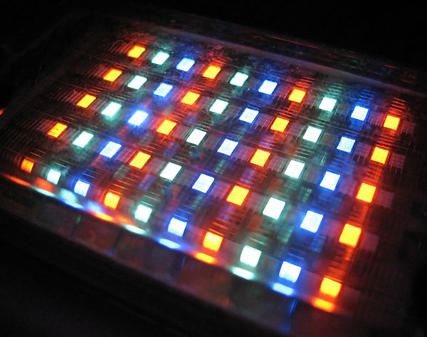 RGB VFD display