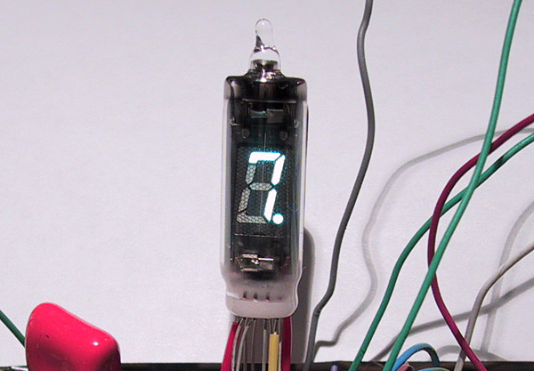 Iseden Itron DG10A vacuum fluorescent display
