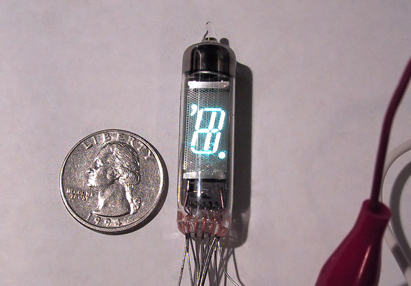 Iseden Itron DG12C vacuum fluorescent display tube