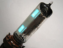 RCA 6HU6 /  EM87 Tuning Eye Tube