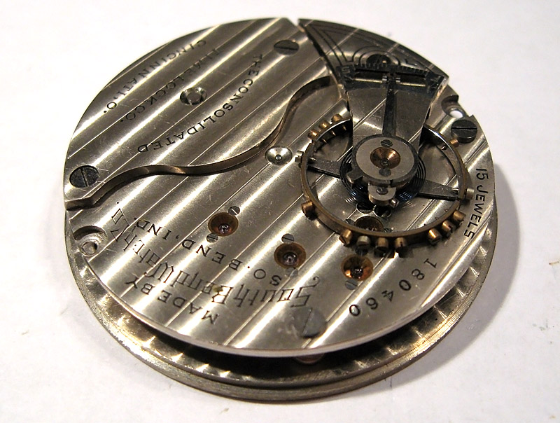 South Bend Size 18 Pocketwatch Movement