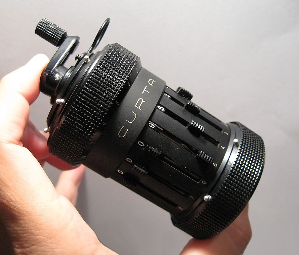 Curta Type 1 Mechanical Calculator