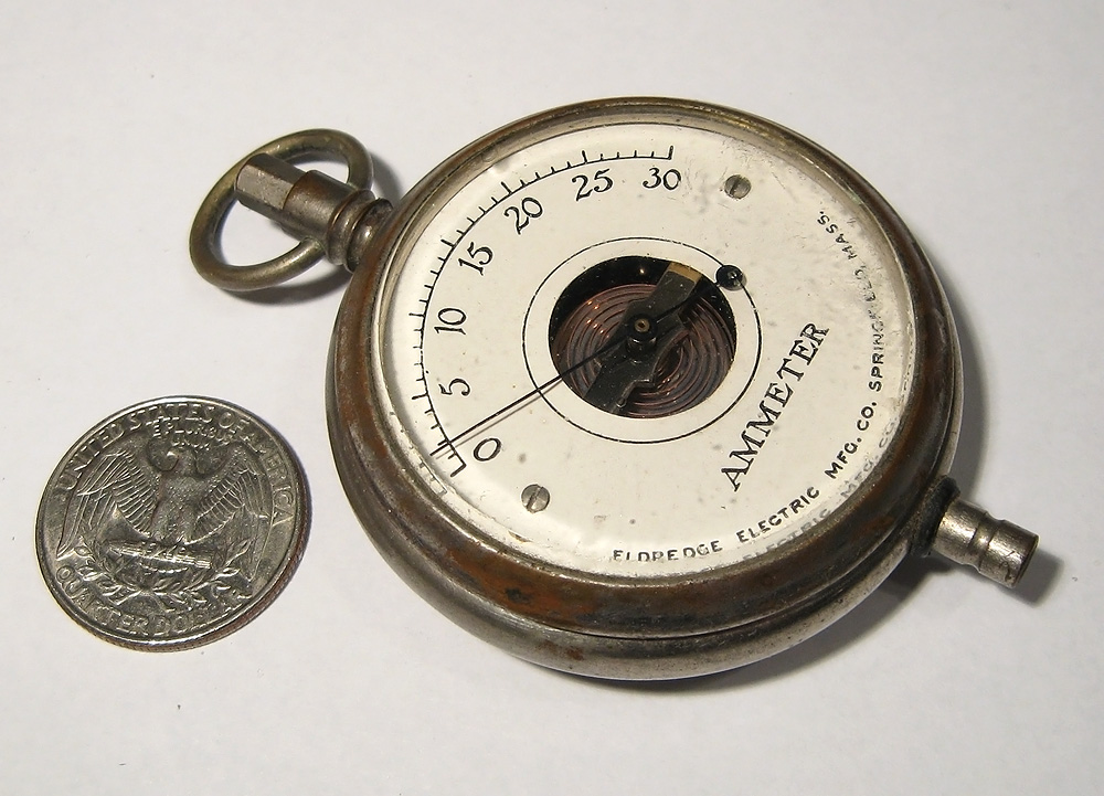 Eldredge Eclipse Pocketwatch Ammeter