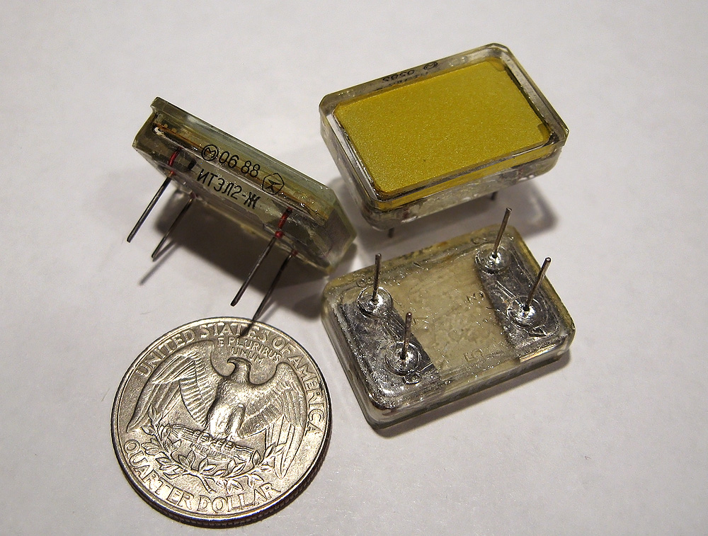 Soviet ITEL2-ZH EL Display