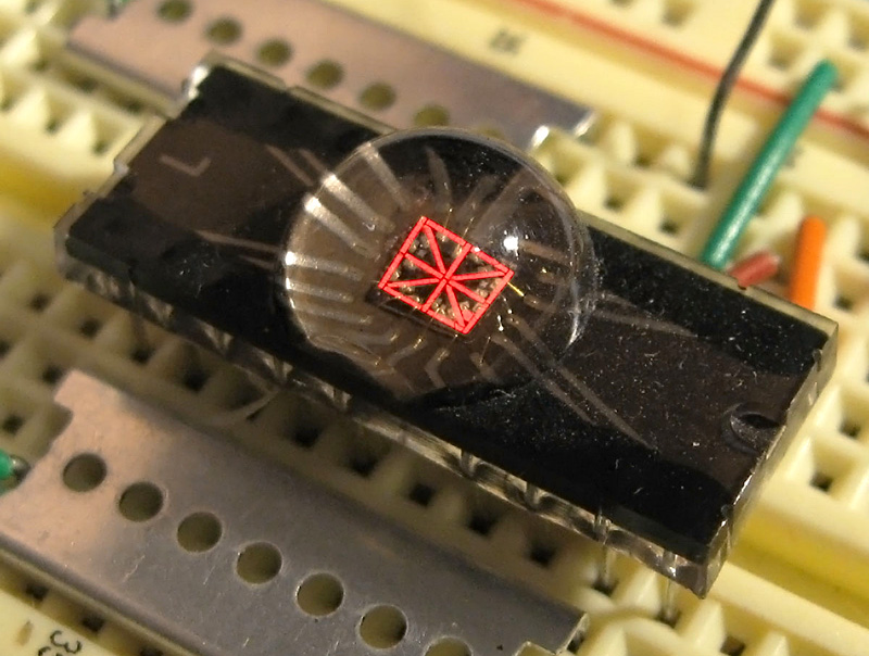 Litronix DL10 Alphanumeric LED Display
