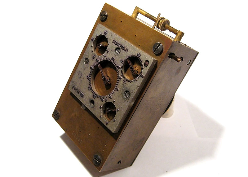 Plasschaert Pigeon Clock Printing Press
