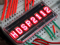 10x HDSP-5623 Hewlett Packard 14.2mm 2-Digit Green 7-Segment LED Display – Common Cathode, RHD, DIP-18