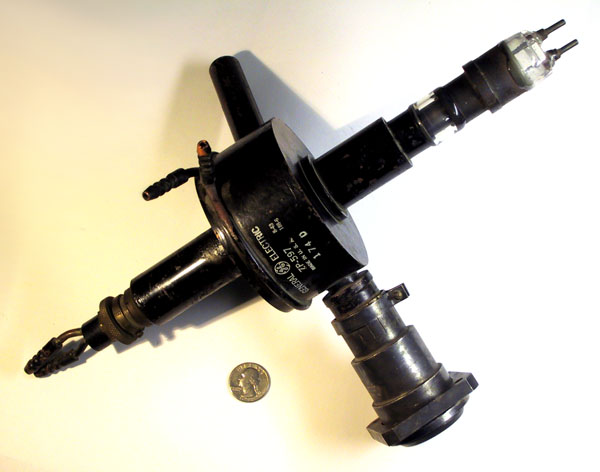 General Electric ZP-597 magnetron tube