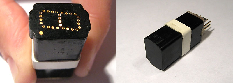 Siemens Incandescent Fiber Optic Display